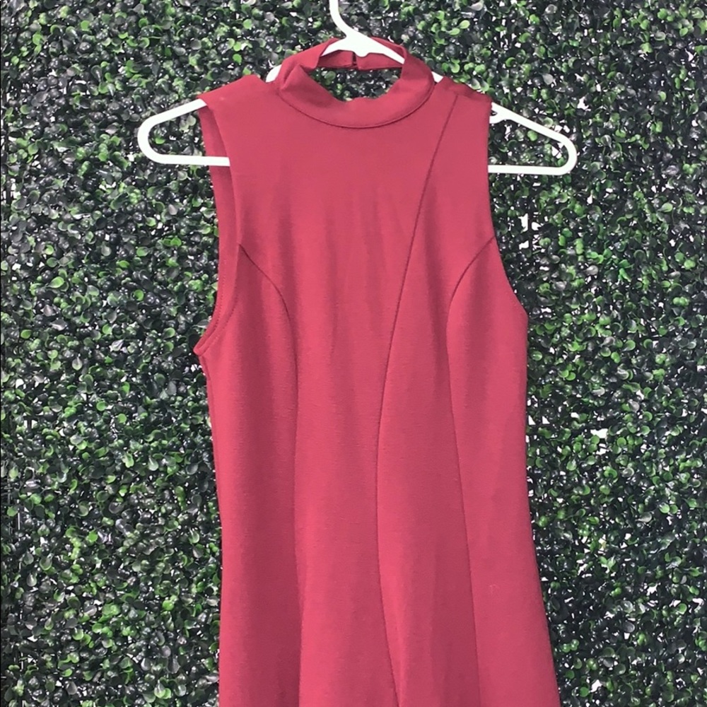 High Neck/Open Back Free People Dress